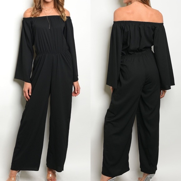 Pants - Black Jumpsuit